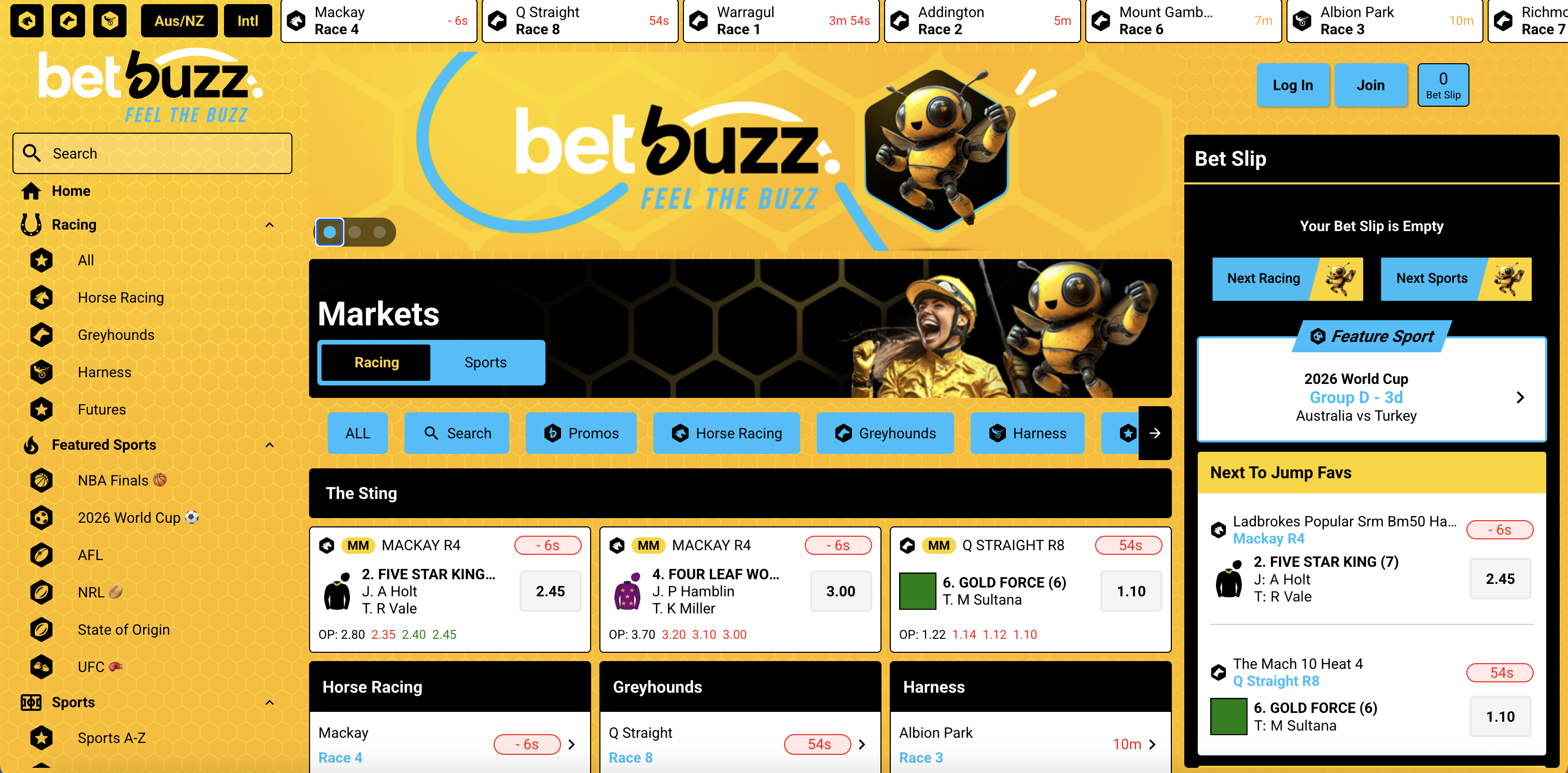 betbuzz desktop